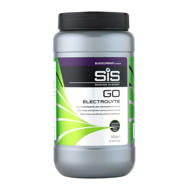 SiS Go Electrolyte - Blackcurrant - 500 gram 1