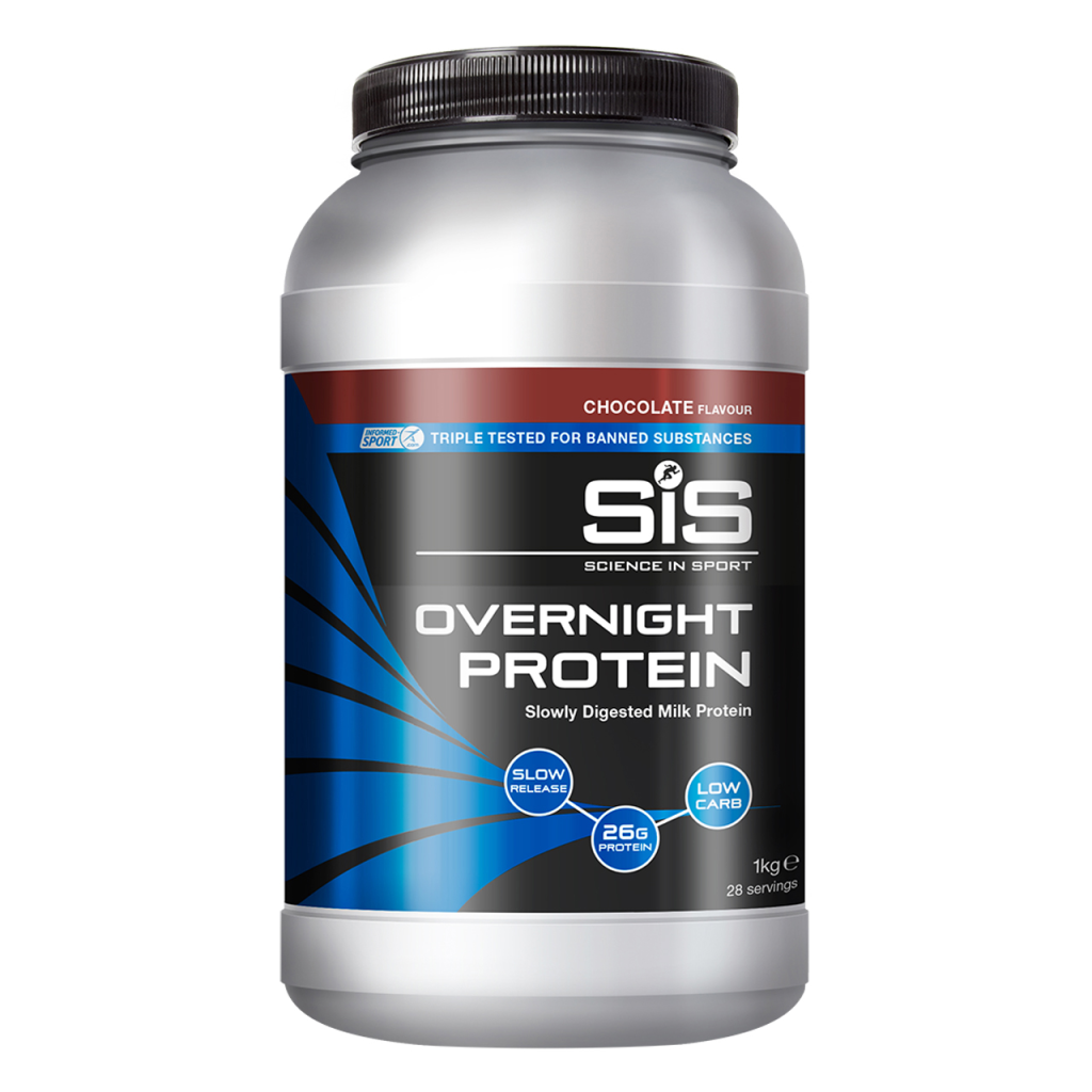 SiS Overnight Protein - Chocolate - 1000 gram (THT 31-3-2023) 1