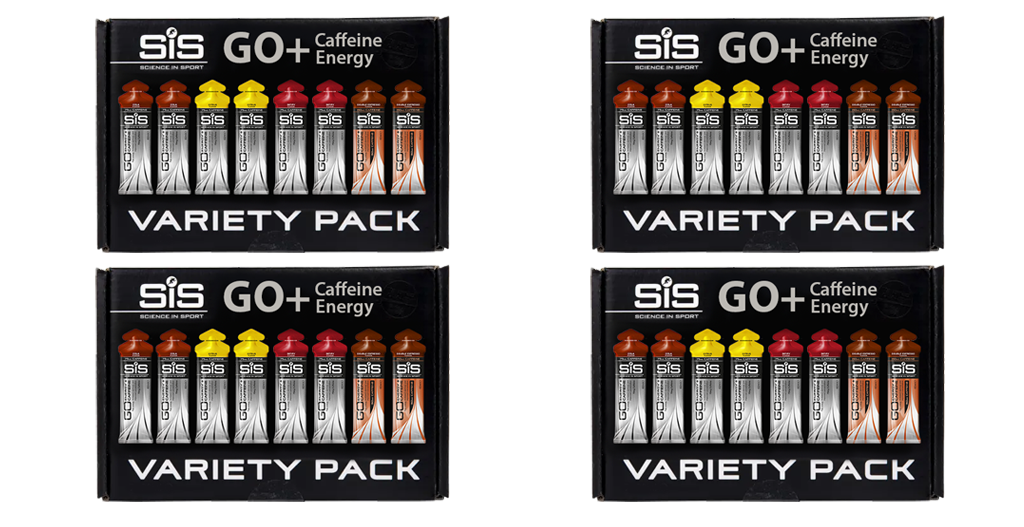 SiS GO+ Caffeine Gel Variety Pack - 32 x 60 ml 1