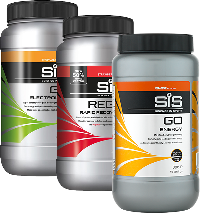 SiS GO Energy + SiS GO Electrolyte + SiS REGO Rapid Recovery 1