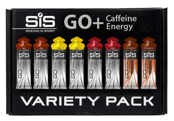 SiS GO+ Caffeine Gel Variety Pack - 8 x 60 ml 1
