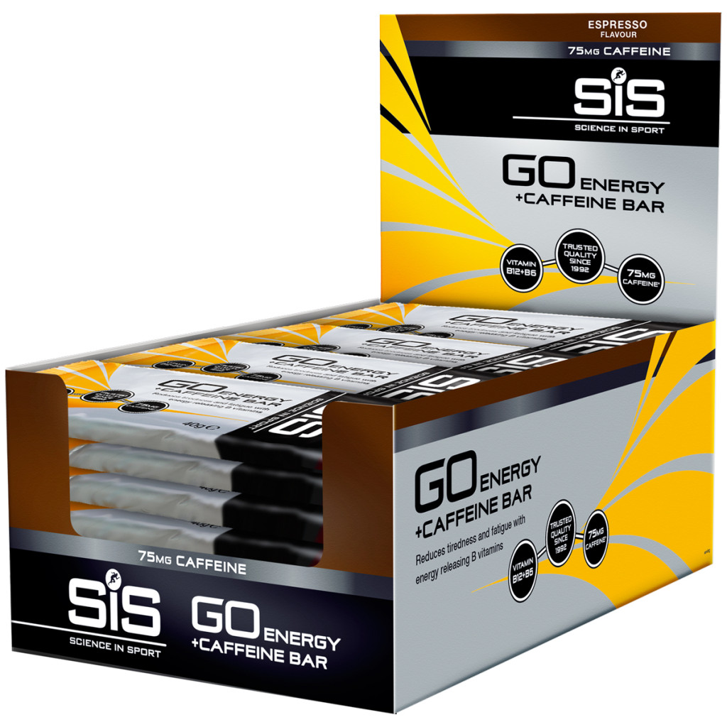 SiS GO Energy Bar + Caffeine - 30 x 40 gram 1