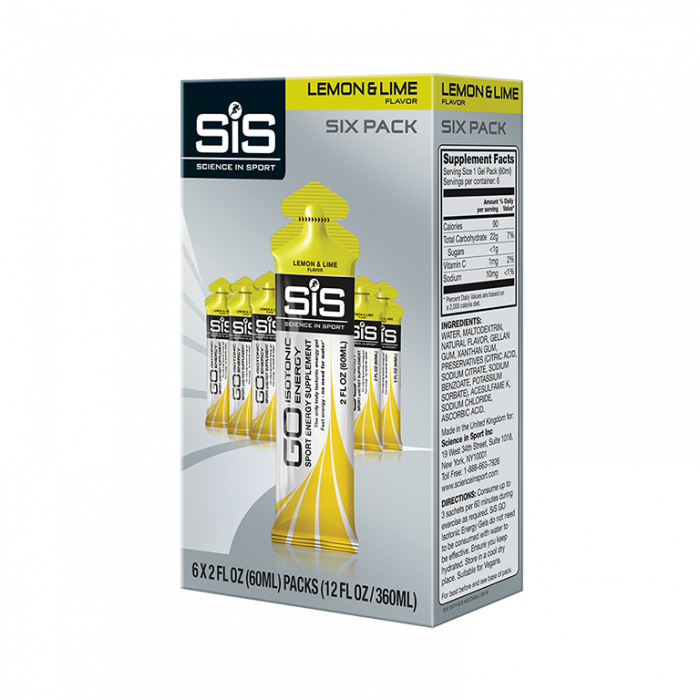 SIS GO Gel Lemon/Lime - 24 x 6 x 60 ml 1