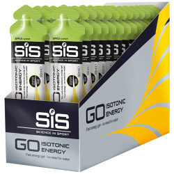 Aanbieding SiS GO Isotonic Gel - Apple - 30 x 60 ml (THT 30-6-2020)