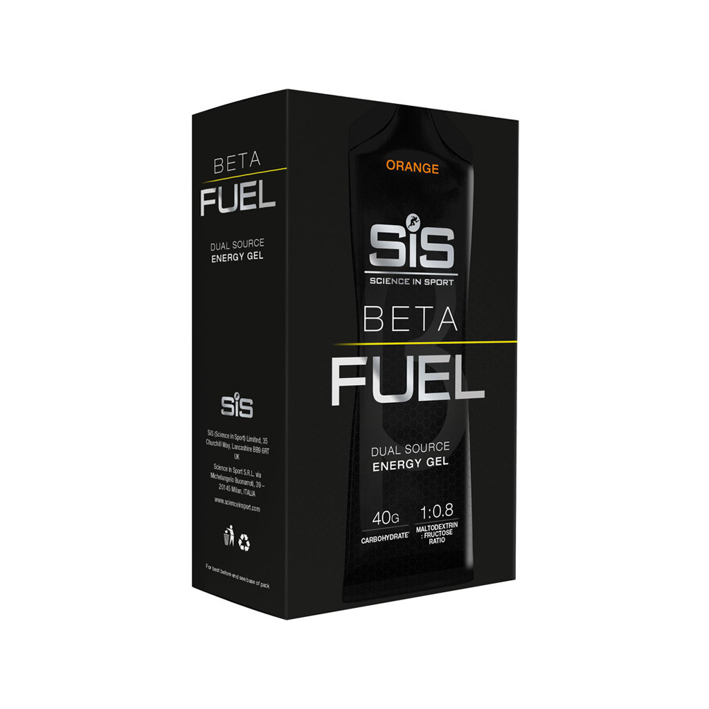 SiS Beta Fuel GEL Orange Six Pack - 6 x 60 ml (LET OP! THT 30-9-2024) 1