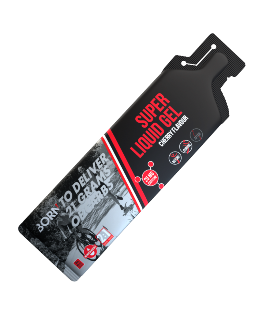 BORN Super Liquid Gel - Cherry + Caffeine 2:1 Glucose - 1 x 55 ml 1