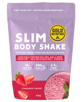 GoldNutrition Slim Body Shake - Strawberry - 300 gram GoldNutrition Slim Body Shake - Strawberry - 300 gram