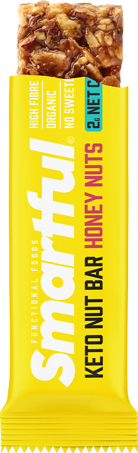 Smartful Keto BIO Bar - Honey Nuts - 15 x 40 gram 2