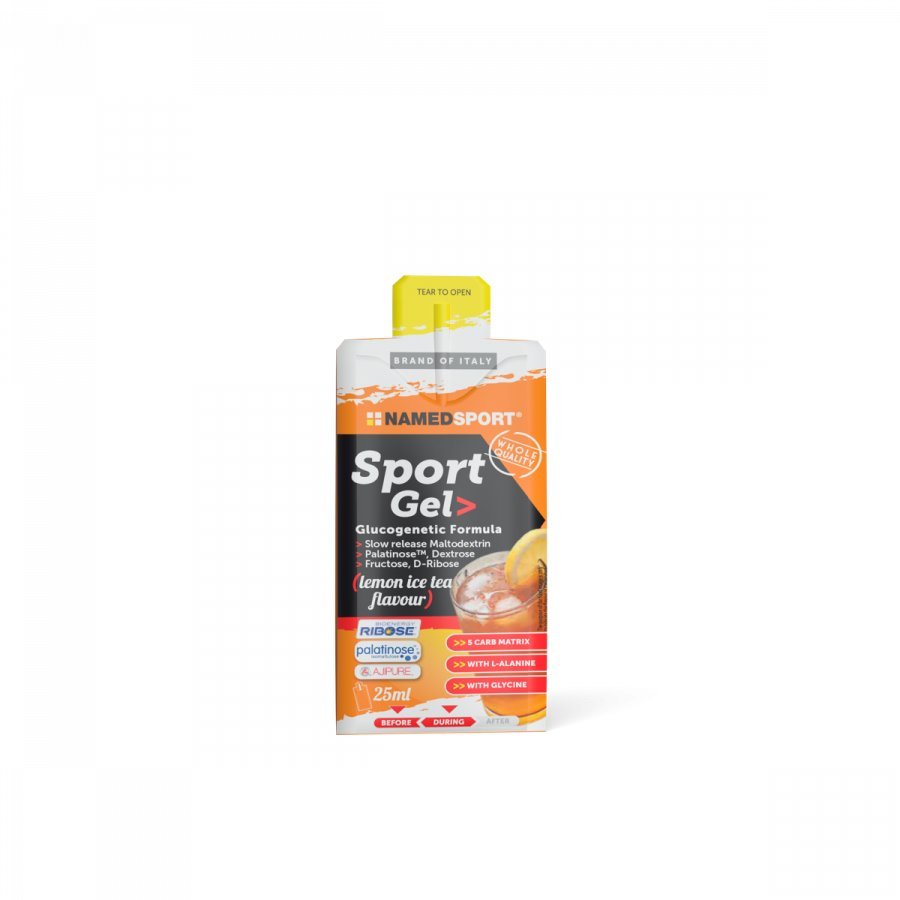 Aanbieding NamedSport Sport Gel - Ice Tea Lemon - 25 ml (THT 31-5-2022) 1