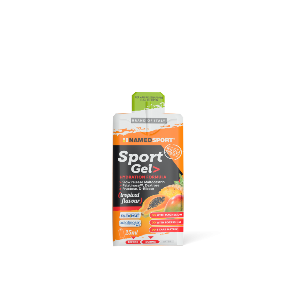 NamedSport Sport Gel - Tropical - 32 x 25 ml (THT 31-10-2025) 1