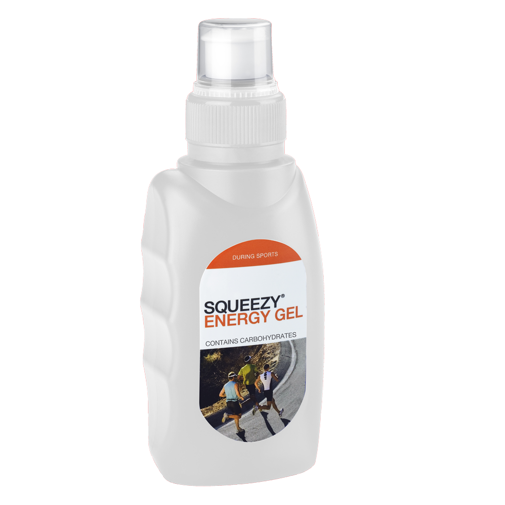 Aanbieding Squeezy Energy Gel Bottle - 125 ml - 3 + 1 gratis 1