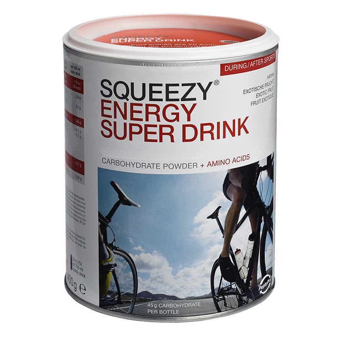 Squeezy Energy Super Drink - Lemon/Yoghurt - 400 gram 1