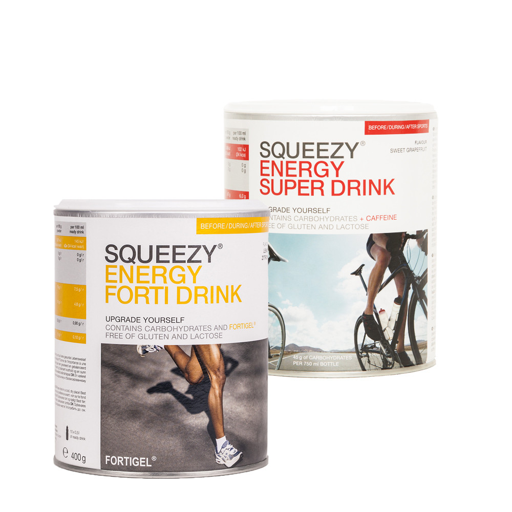 Squeezy Energy Drink Pack + Gratis Bidon 750 ml 1