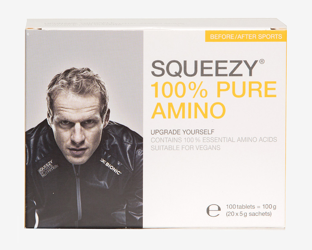 Aanbieding Squeezy 100% Pure Amino - 20 x 5 tabs 1