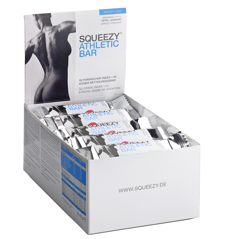 Squeezy Athletic Bar - 20 x 40 gram 2