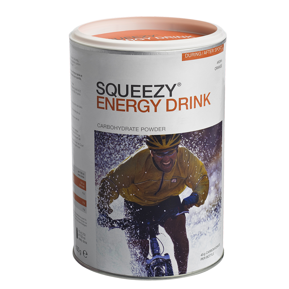 Aanbieding Squeezy Energy Drink - 500 gram 1