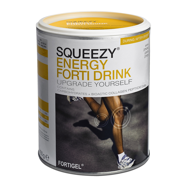 Aanbieding Squeezy Energy Forti Drink - 400 gram (THT 30-4-2020) 1
