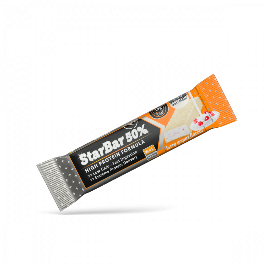 Aanbieding NamedSport Starbar - Berry Yogurt - 50 gram (THT 31-5-2022) 1
