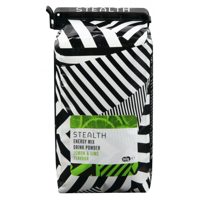 STEALTH Energy Drink Mix - Lemon/Lime - 660 gram (THT 30-4-2020) 1