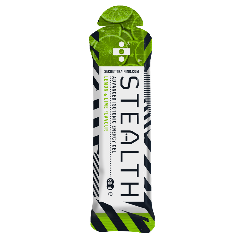 Aanbieding STEALTH Isotonic Energy Gel - 1 x 60 ml Lemon & Lime Flavour (THT 1-3-2019 1