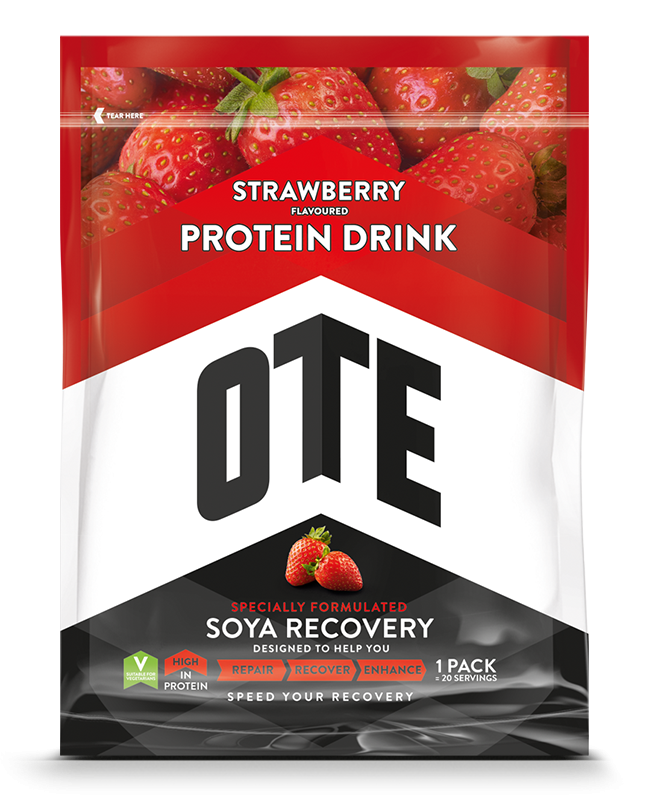 OTE Recovery Soya Drink - Strawberry - 1 kg 1
