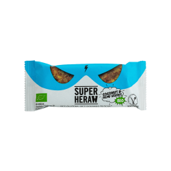 Superheraw Natural Bar - Coconut Hemp Seeds - 1 x 45 gram