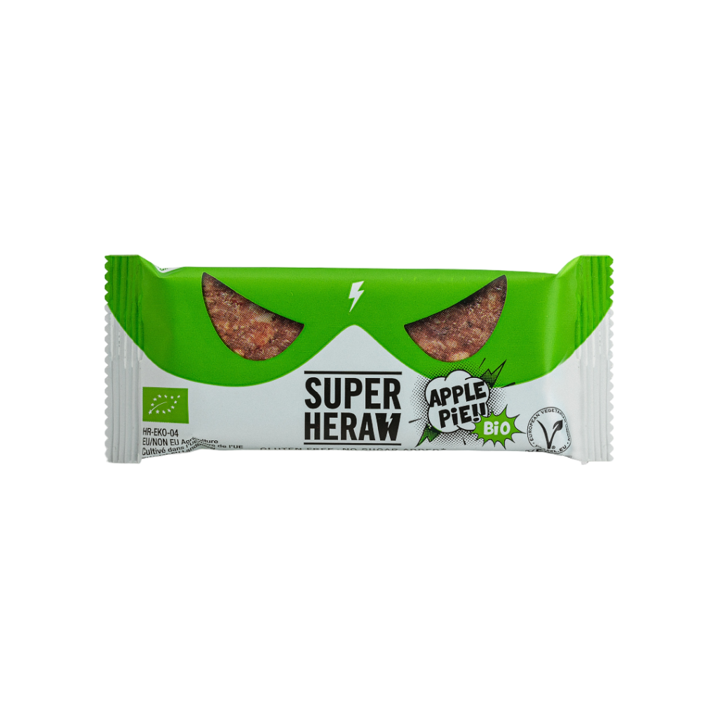 Superheraw Natural Bar - Apple Pie - 1 x 45 gram 1