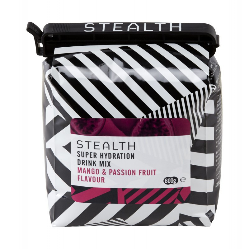 STEALTH Super Hydration Drink Mix - Mango Passionfruit - 600 gram (THT 31-7-2020) 1