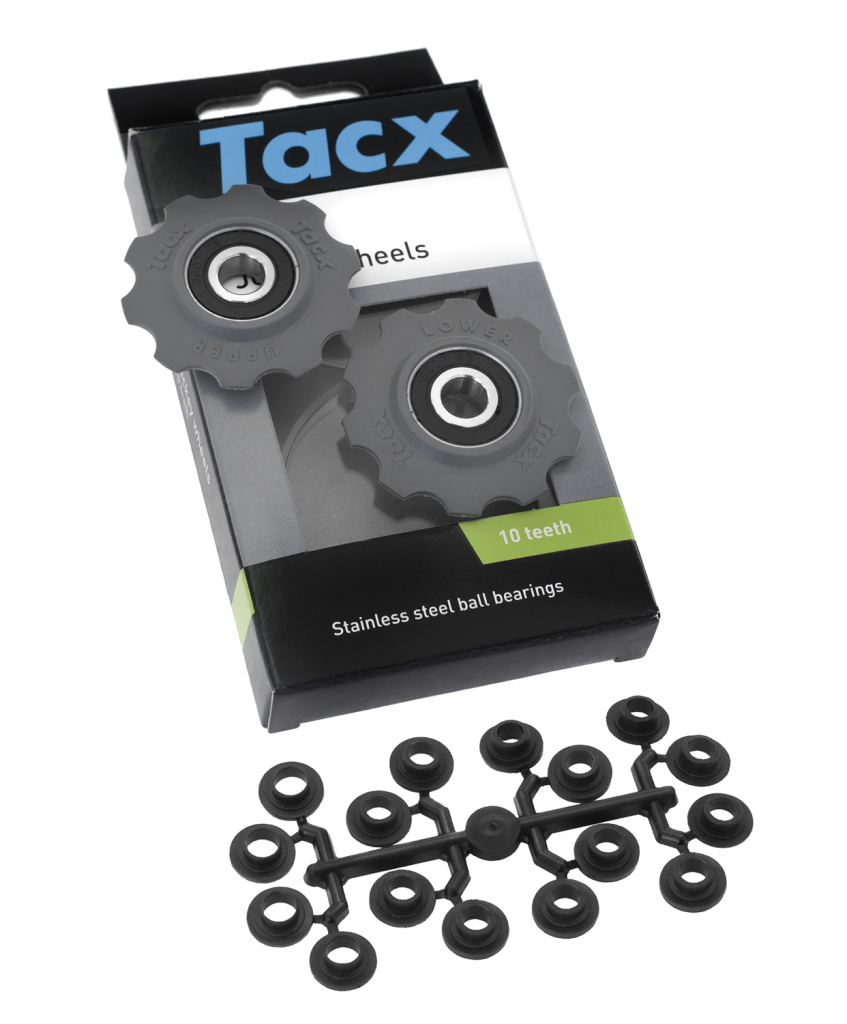 Tacx Derailleurwieltjes T4020 RVS 1