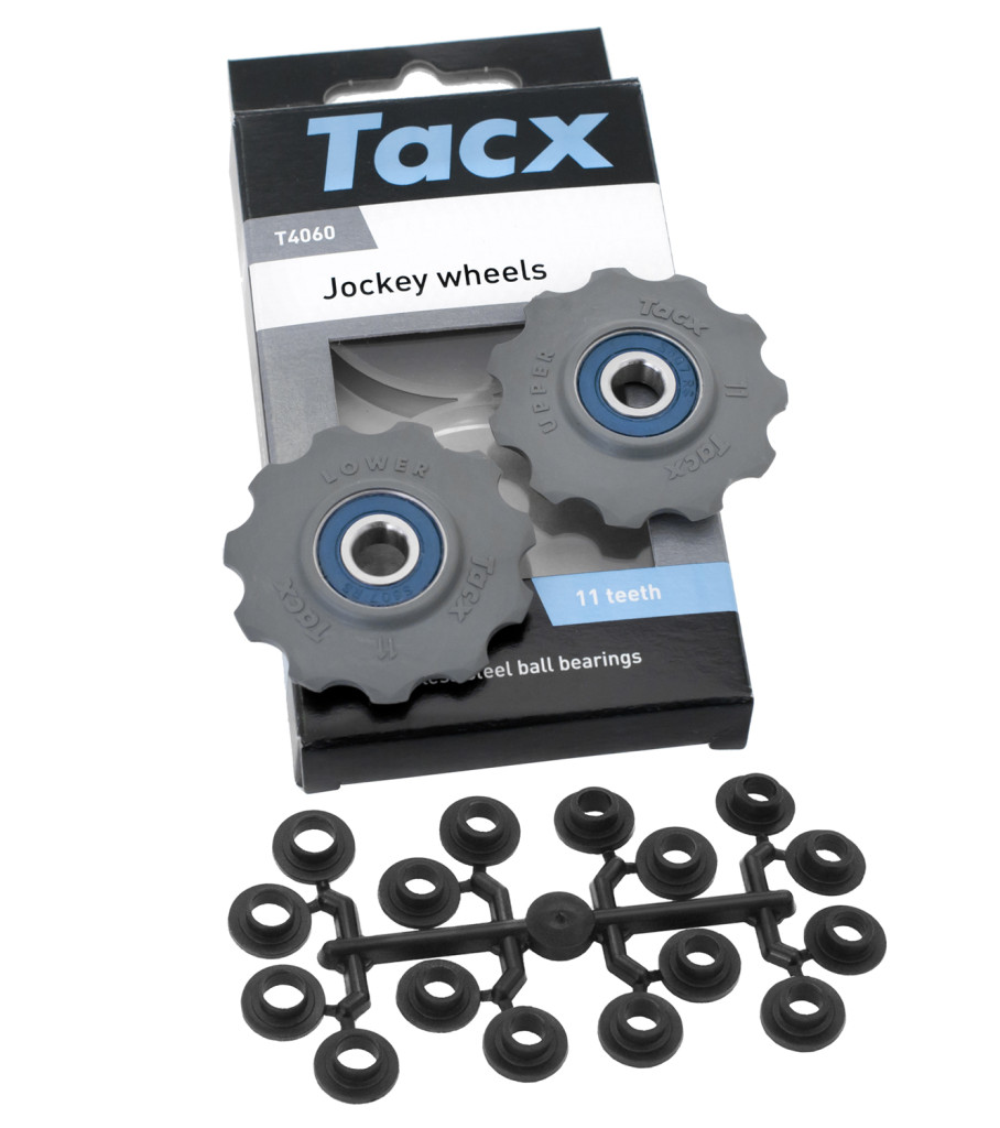 Tacx Derailleurwieltjes T4060 RVS 1