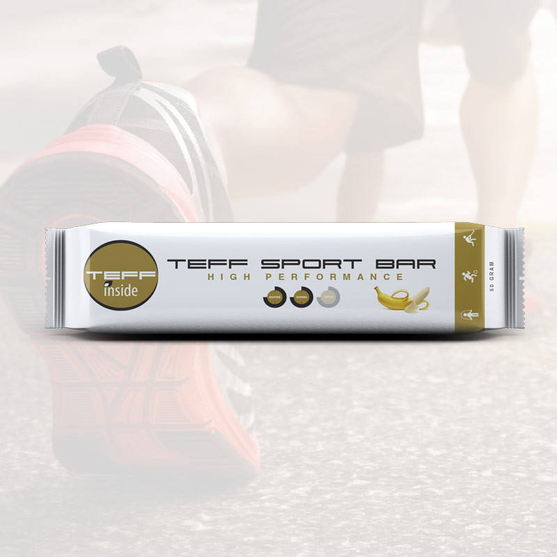TeffInside Teff Sport Bar - Banana - 1 x 50 gram 1