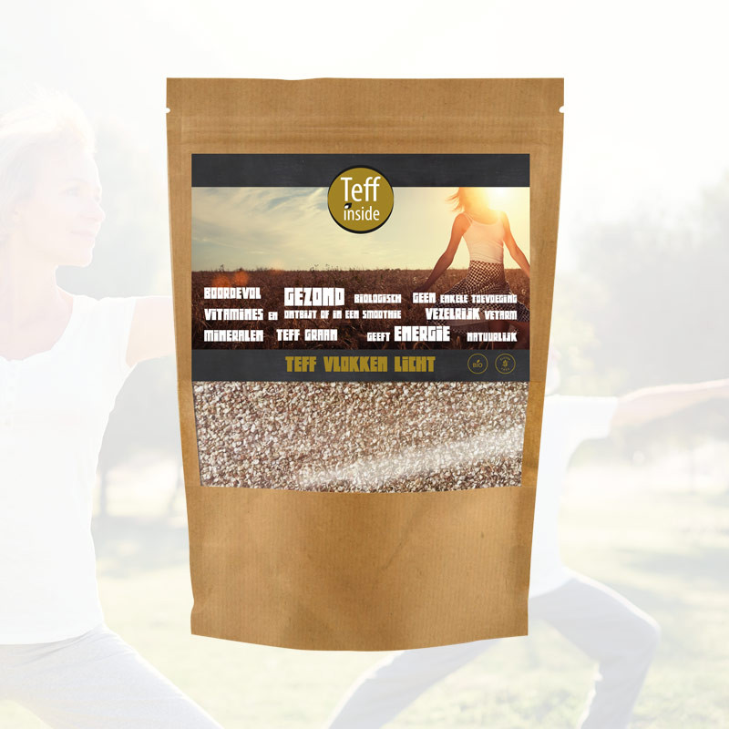 TeffInside Teff vlokken licht - 1000 gram 1