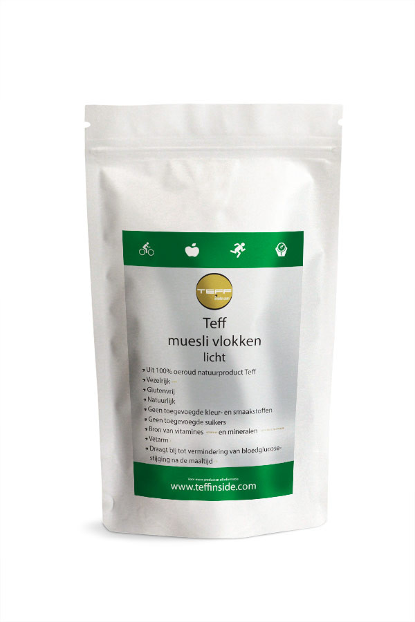 Teff Muesli Licht - 800 gram 1