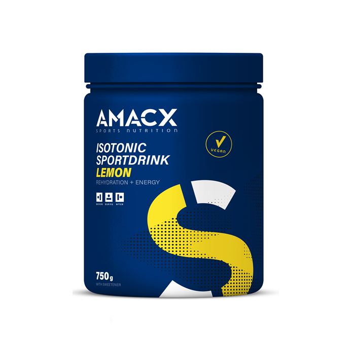 Aanbieding Amacx Isotonic Sportdrink - Lemon - 750 gram (THT 30-6-2024) 1