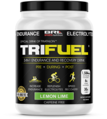 Aanbieding BRL TriFuel - Lemon/Lime - 900 gram (LET OP! THT 31-7-2024) 1