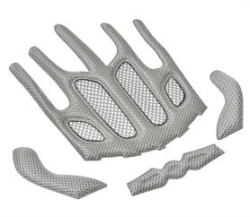 Trivio Cirrus Fietshelm Wit/Zwart/Rood