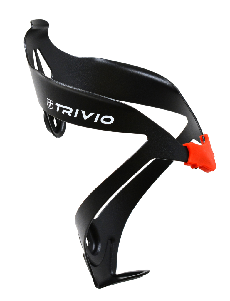Trivio Bidonhouder Alu Light Zwart/Rood 1