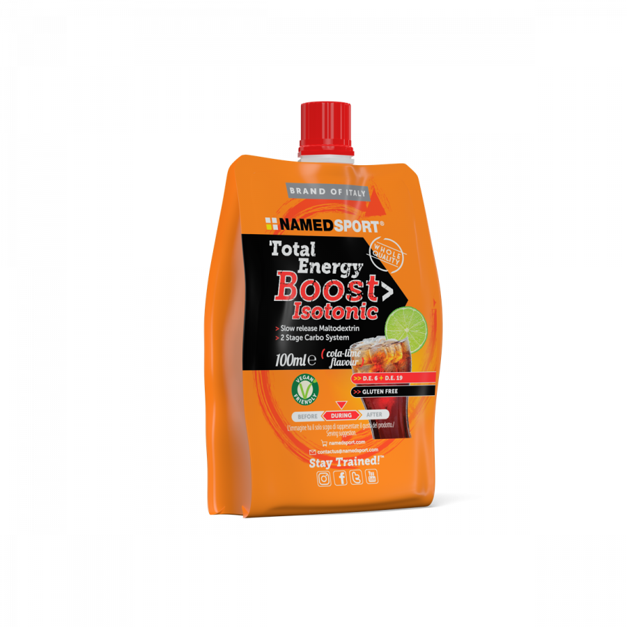 NamedSport Total Energy Boost - Cola Lime - 18 x 100 ml (THT 30-6-2025) 1