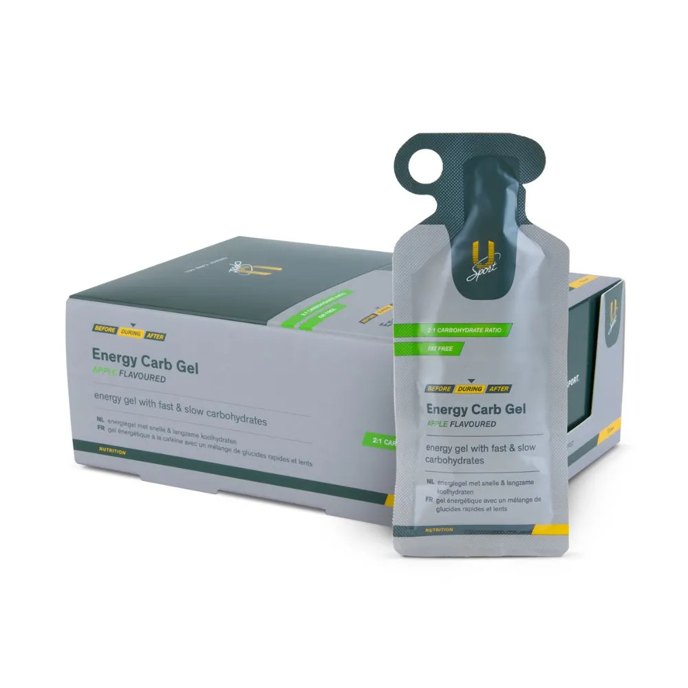 U-Sport Energy Carb Gel - 12 x 40 gram (THT 19-2-2026) 1