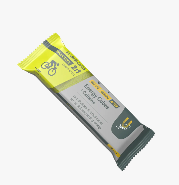 U-Sport Energy Cubes Endurance (Lime) - 12 x 40 gram (THT 05-2026) 1