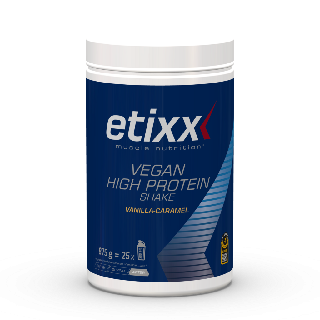 Etixx VEGAN High Protein Shake - Vanilla/Caramel - 875 gram 1