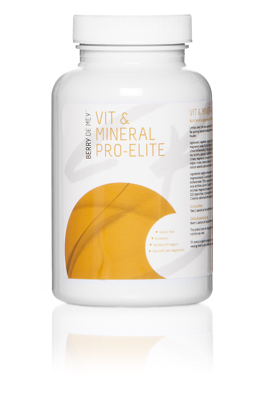 Aanbieding Berry de Mey Vit &amp; Mineral ProElite - 100 capsules (THT 31-08-2019) 1