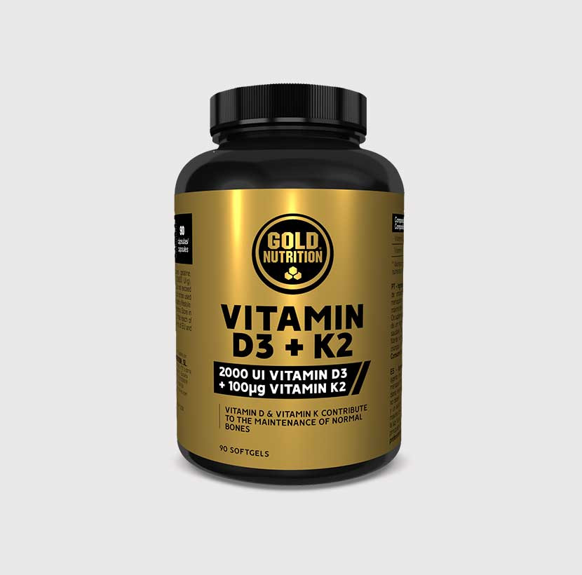 GoldNutrition Vitamin D3 + K2 - 90 softgels 1