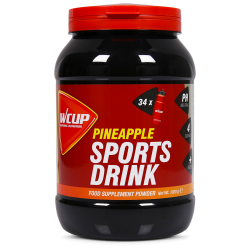 Aanbieding WCUP Sport Drink - Pineapple - 480 gram (THT 30-4-2019)