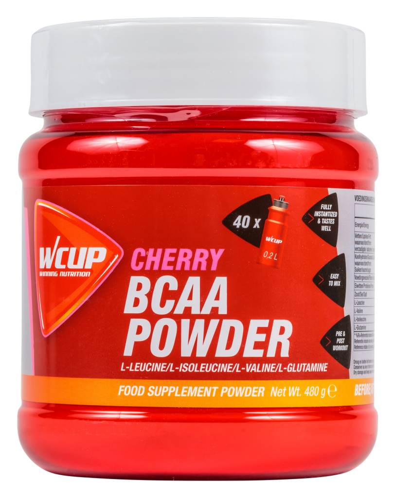 WCUP BCAA Powder Cherry - 480 gram 1