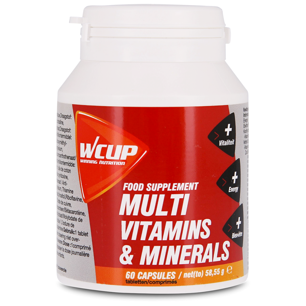 Aanbieding WCUP Multi Vitaminen &amp; Mineralen - 60 tabletten (THT 31-3-2020) 1