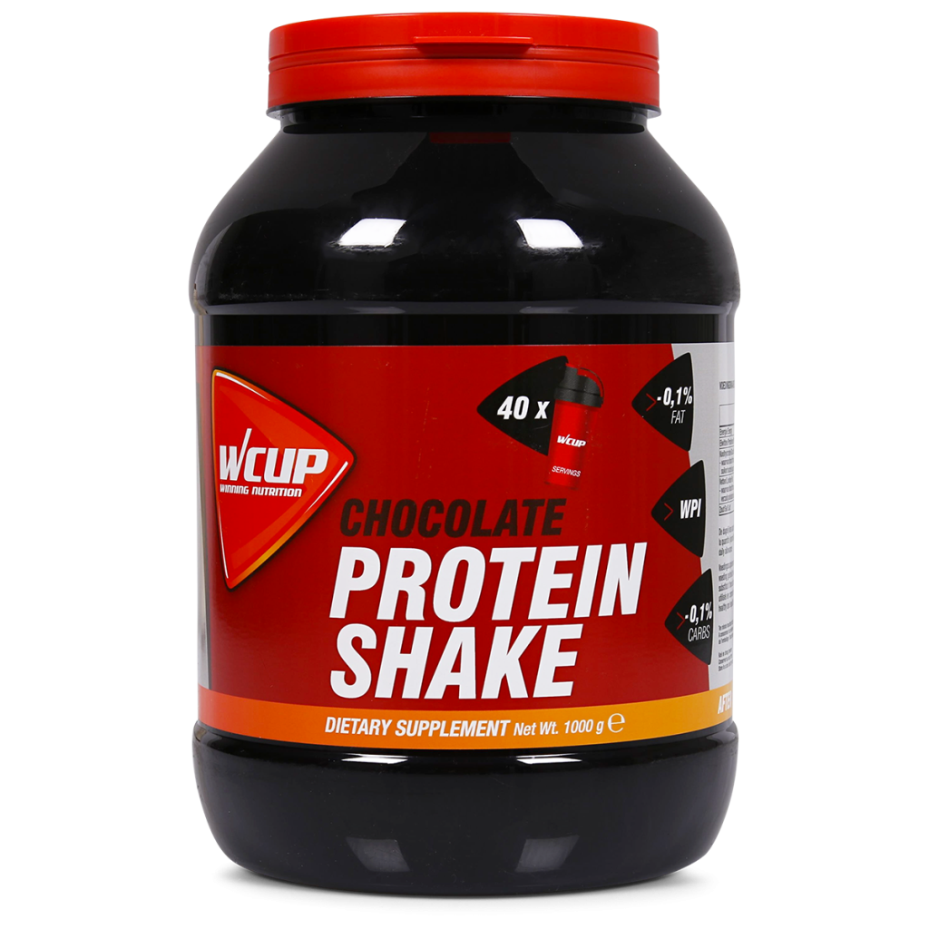 Aanbieding WCUP Protein Shake - Chocolate - 1 kg (THT 30-6-2019) 1