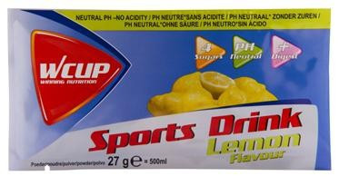Aanbieding WCUP Sports Drink Lemon - 1 x 27 gram 1