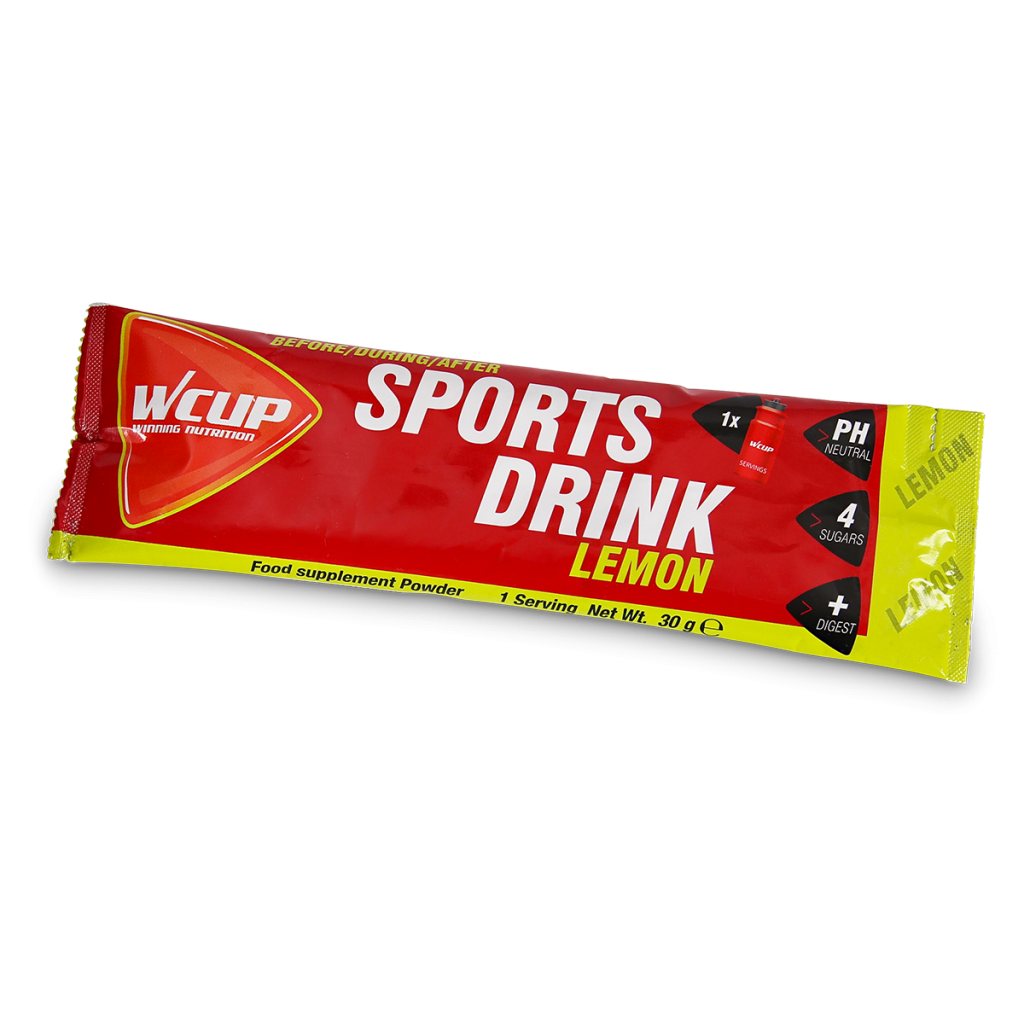 WCUP Sports Drink - Lemon - 30 gram 1
