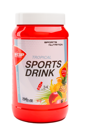 WCUP Sports Drink - Tropical - 1020 gram (THT 16-11-2024) 1